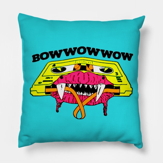 Bow Wow Wow '83 Pillow by Pop Fan Shop
