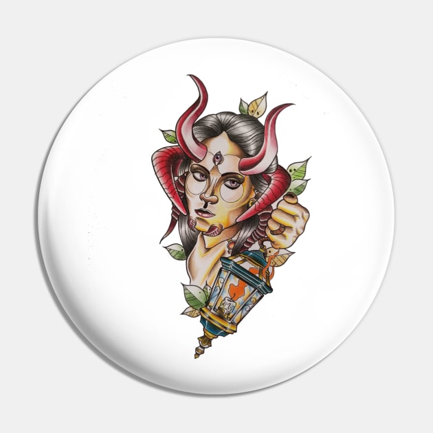 Horny Lady Pin by Thefrickinshizz