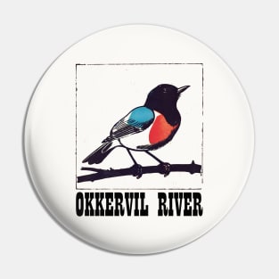 Okkervil River ∆  Fan Art Pin