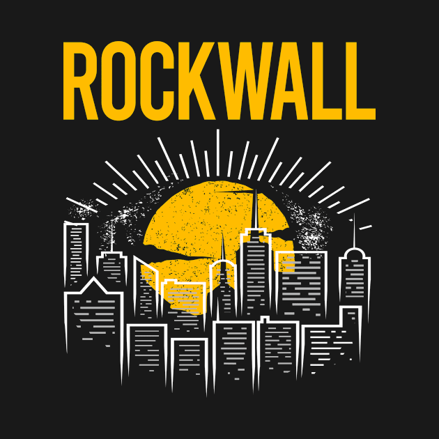 Yellow Moon Rockwall by flaskoverhand