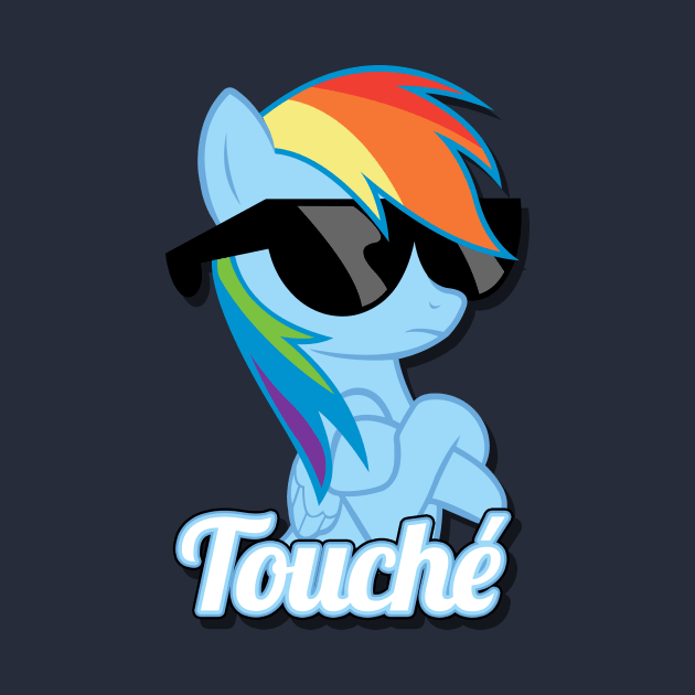 MLP - Rainbow Dash - Touché by Alexstrazsa