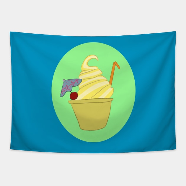 A Little Dole Whip Tapestry by NightmareProds