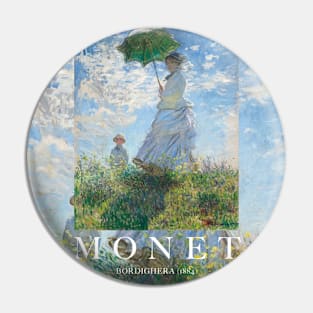 PANTONE MONET -  Claude Monet's Madame Monet and Her Son (1875) POSTER Pin