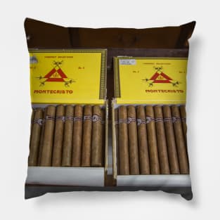 Cuba. Habana. Cigars in Boxes. Pillow