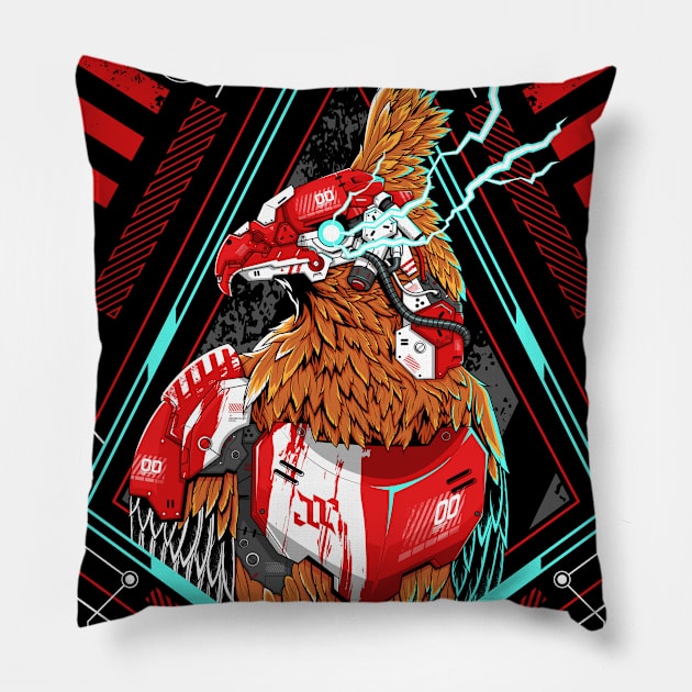 Garuda Pillow by Alexarealis