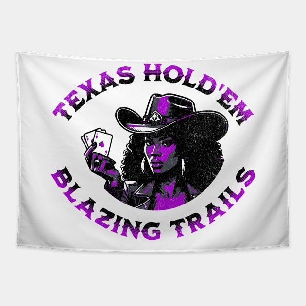 Texas Hold'em Tapestry by Maison de Kitsch