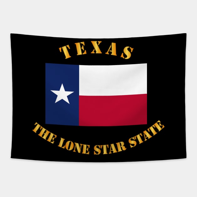 Flag - Texas - the Lone Star State Tapestry by twix123844