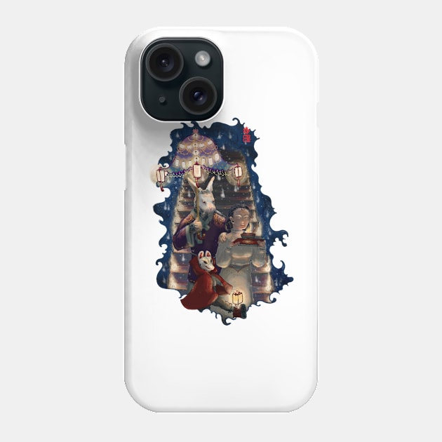 Ignis Fatuus Phone Case by lunakirsche