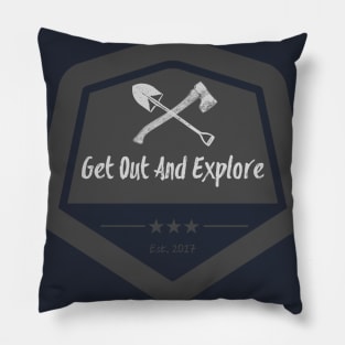 Get Out And Explore Pillow