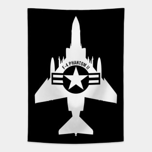 F-4 Phantom II Military Fighter Jet Airplane Tapestry