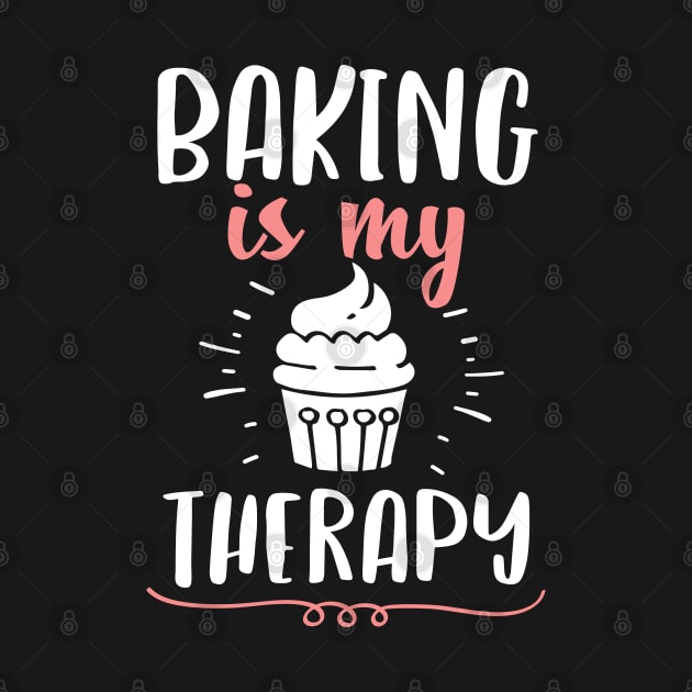 Baking Is My Therapy Holiday Gift For Baker by HCMGift