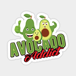 Avocado Addict Magnet