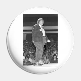 Louie Anderson BW Photograph Pin