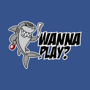 Wanna play? Underwater hockey shark Octopush cool T-Shirt