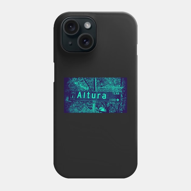 Altura Terrace, Arcadia, CA by MWP Phone Case by MistahWilson