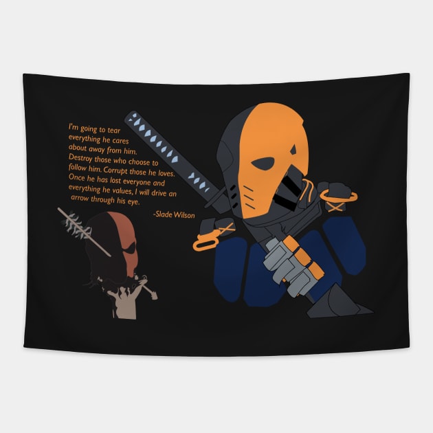 Deathstroke Tapestry by DaniVan