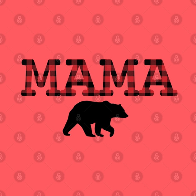 Mama Bear Buffalo Check by JellyFish92