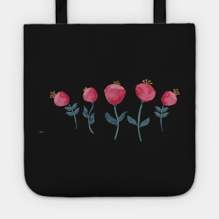 Darling Pink Fantasy Rosa in a Row Tote