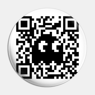 QR Ghost Pin