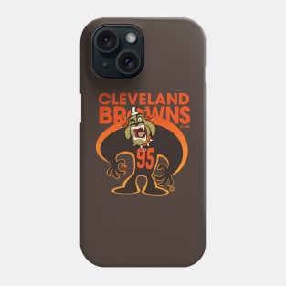 Cleveland Browns BullDawg Whoosh 95 Phone Case