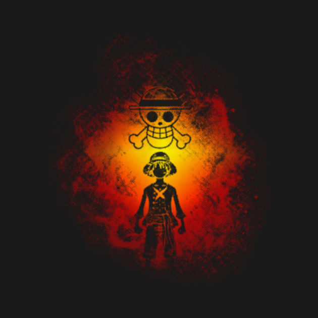 ONE PIECE SILHOUETTE - One Piece - T-Shirt | TeePublic