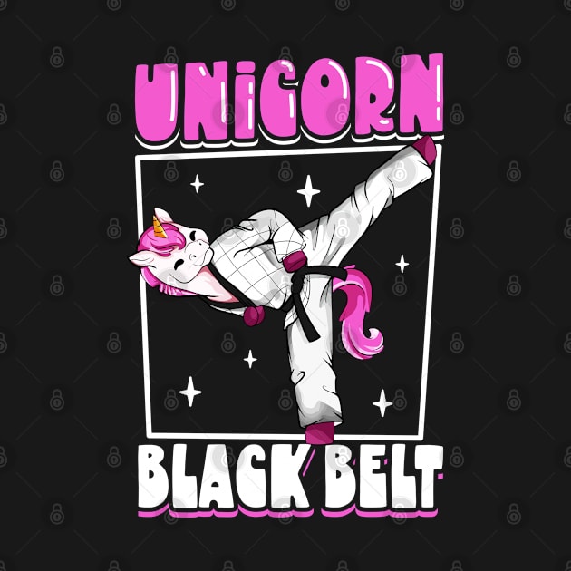 Unicorn black belt - Hapkido by Modern Medieval Design