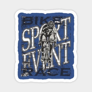 Sport Event Bike Race Abstract Magnet