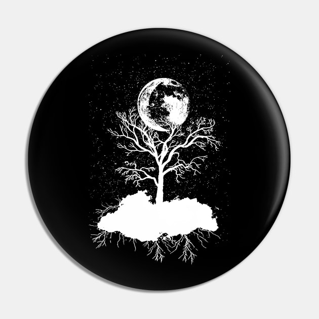 Lunar Roots Pin by ninishop