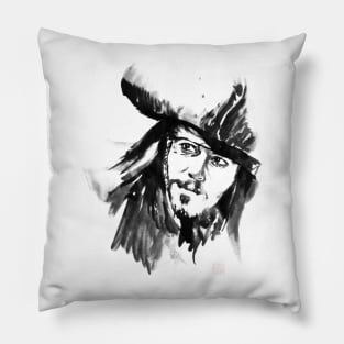 jack sparrow Pillow