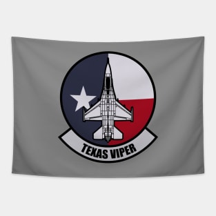 F-16 Texas Viper Patch Tapestry