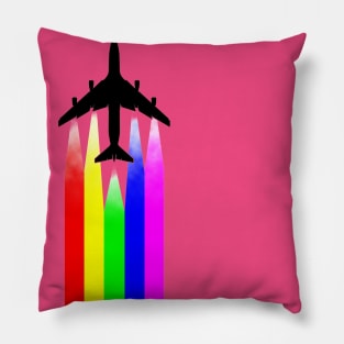 ChemTrails Made Me Gay! Pillow