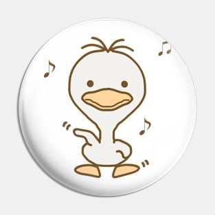 Quack Quack Quack - White Pin