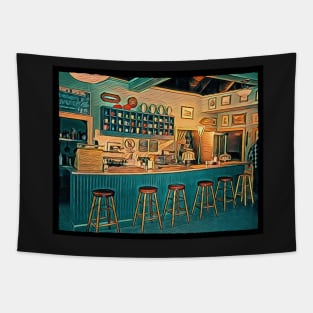 The Diner IV Tapestry