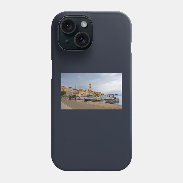 Sutivan, Harbour in Brac, Croatia Phone Case by jojobob