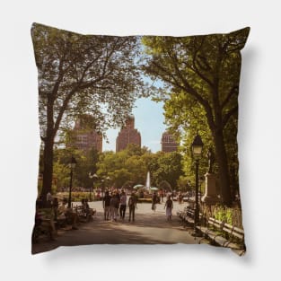 Washington Square Park, Manhattan, NYC Pillow