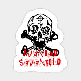 avenged sevenfold skullnation Magnet