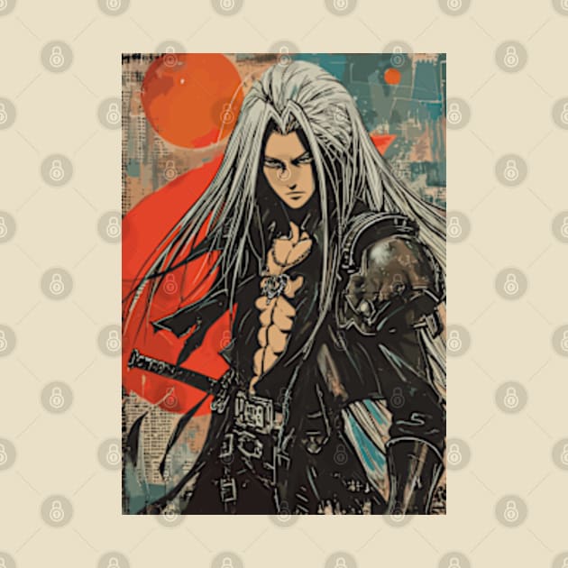 Sephiroth FF7 Final Fantasy VII Rebirth by moreirapod