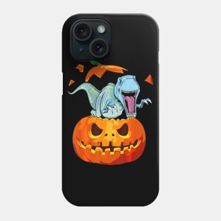 Dinosauria Pumpkin Halloween TShirt Funny Gift For Men Women Phone Case