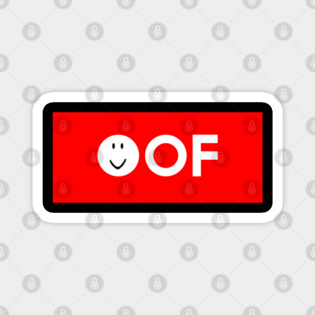 Roblox Oof Gaming Noob T Shirt Magnet Teepublic - oof group noob shirt roblox