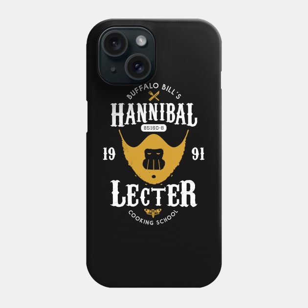 Hannibal Lecter Cooking School Phone Case by NotoriousMedia