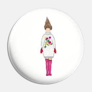 Girl Pin