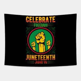 Juneteenth celebrated Tapestry