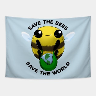 Save the bees, save the world Tapestry