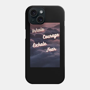 Inspire art to reality through quotes Phone Case