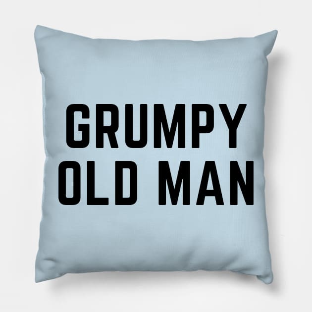 Grumpy old man Pillow by C-Dogg