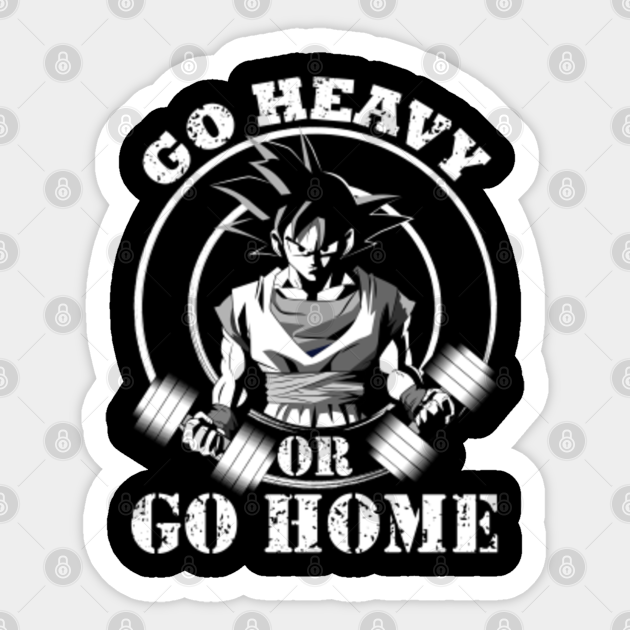 Goku Gym Dragon Ball Dragon Ball Gym Sticker Teepublic Boost your team's spirit and energy with a sports and fitness logo design. goku gym dragon ball