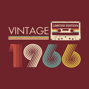 Vintage 1966 Limited Edition Cassette T-Shirt