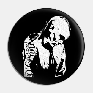 Sinead O'Connor - Vintage Stencil silhouette Pin