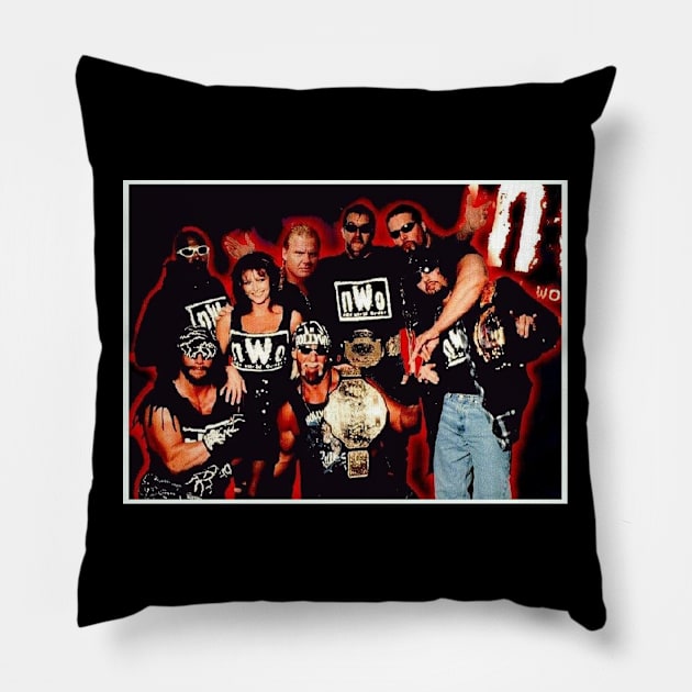 THE BIG LEGENDS N-W-O Pillow by SUPER BOOM TO THE LEGENDS