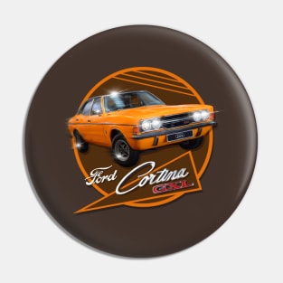 Classic Car Retro Cortina GXL Pin